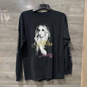 Carrie Underwood Concert Shirt The Cry Pretty Tour 360 Size Large Long Sleeve